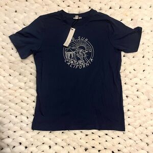 Big Sur California Navy Tee